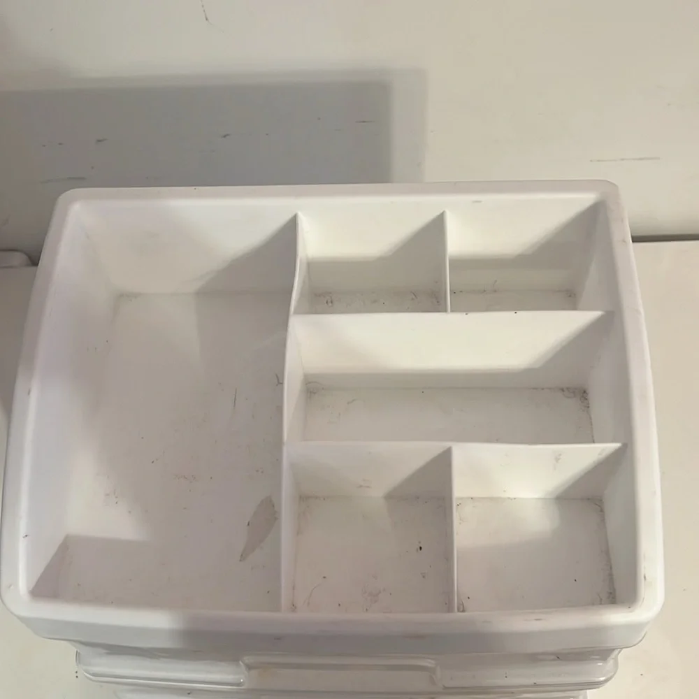 White Storage Organizer
